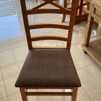 CADEIRA PEQUIM ESTOFADA MARRON - imagem 2